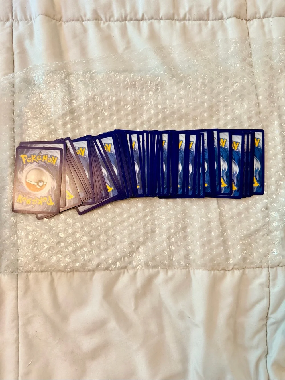 100 Pokémon unused cards bundle